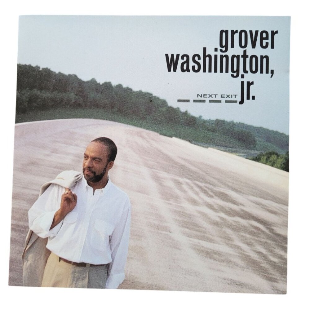 Grover Washington Jr. "Next Exit" CD Jazz Sax Music 1990s Album 37492cd